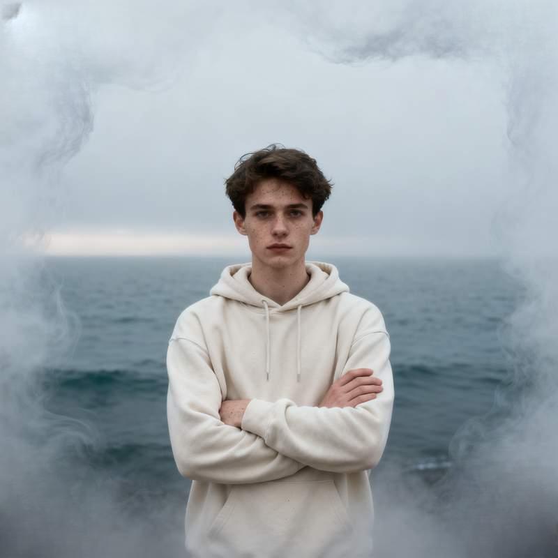 boy, cliff, forest, rooftop, prairie, graffiti wall