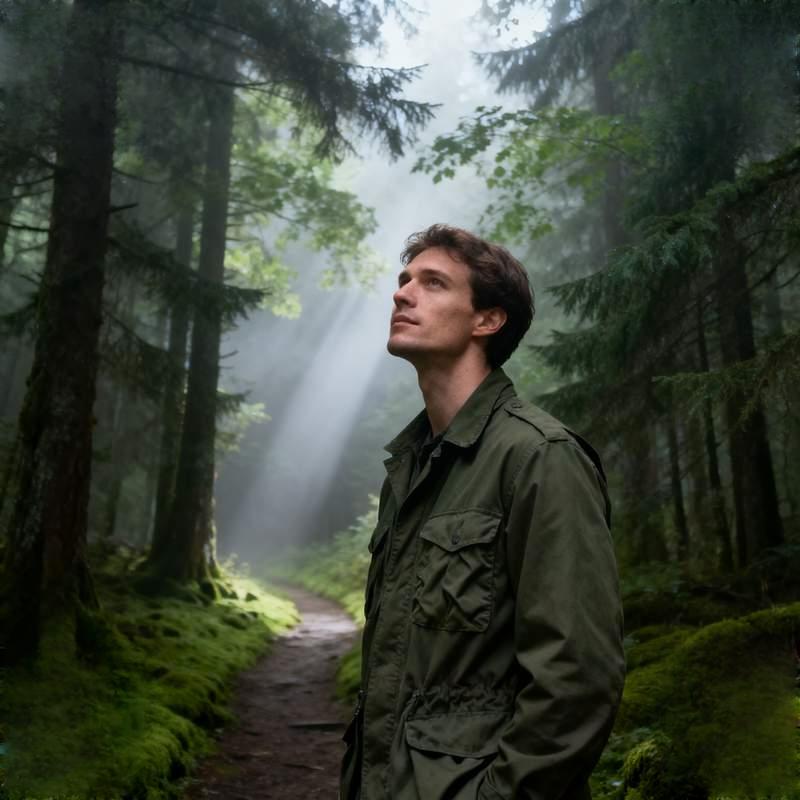 male head, city night scene, coastal rocks, glass reflection, desert highway