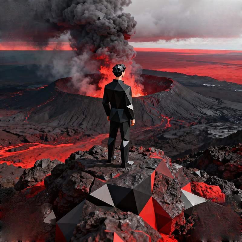 sunset over cliff, terrace in mist, late night by sea, dreamlike space, autumn forest path, industri