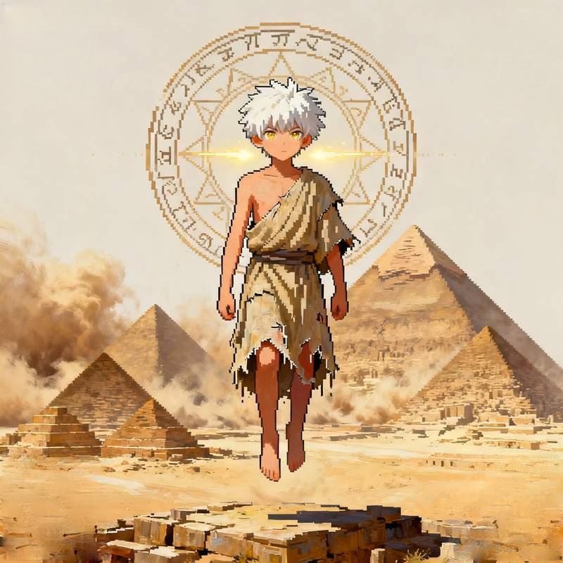 anime guy, stormy mountain range, volcanic trench, observatory, sunken ship underwater