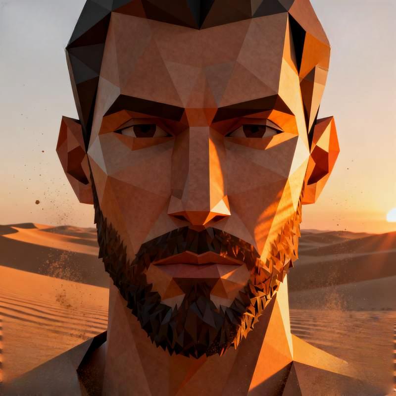 male, real person, avatar, natural, emotion, light and shadow