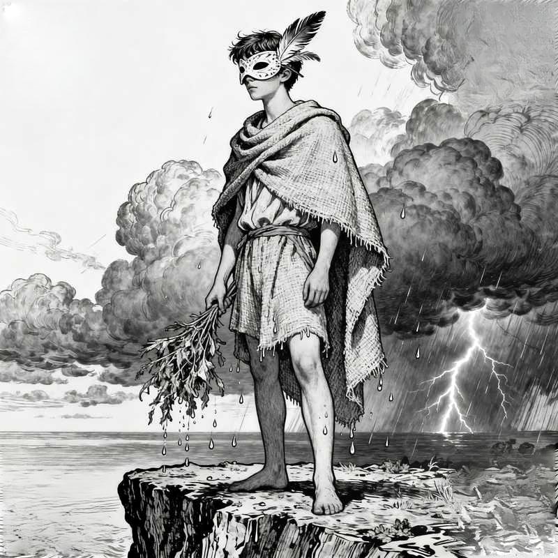 male avatar, anime boy, expressive face, natural scenery, emotional vibe