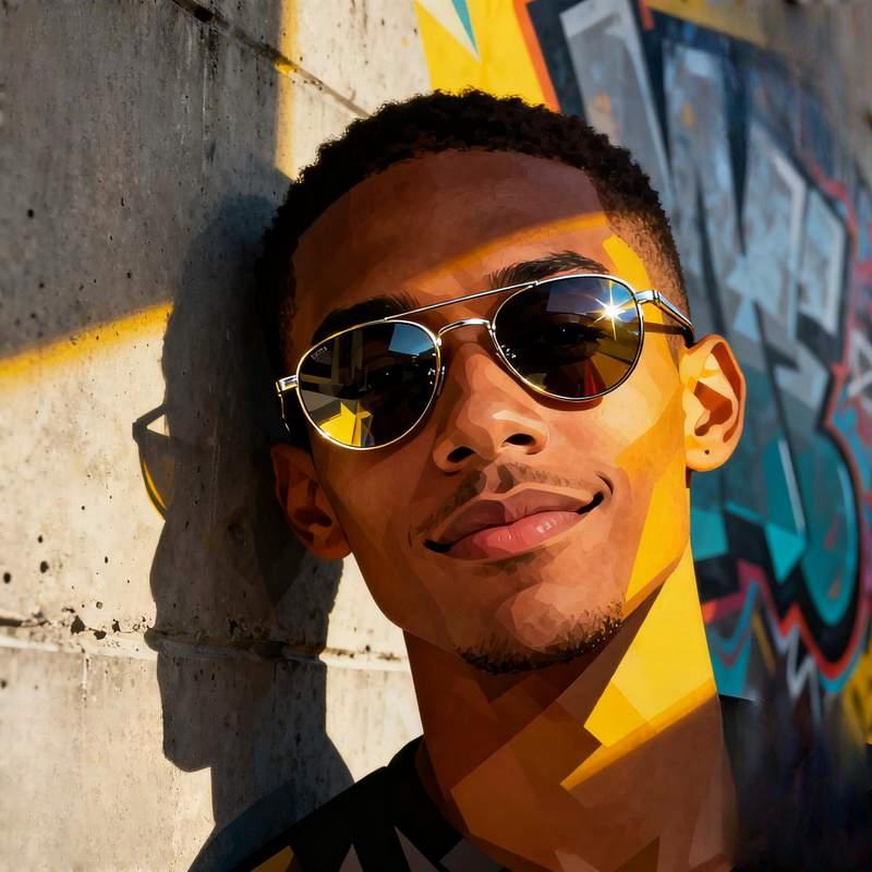 male avatar, twilight mountains, misty forest, urban rooftop, dawn fog over wasteland, concrete wall