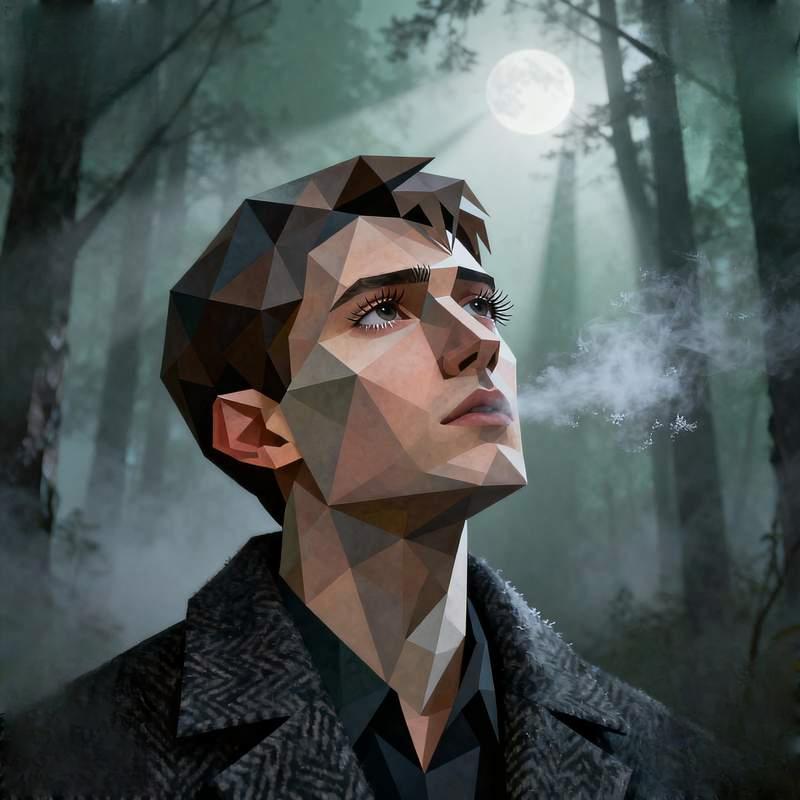 youth, mountain peak, misty forest, cityscape, wasteland, dream realm