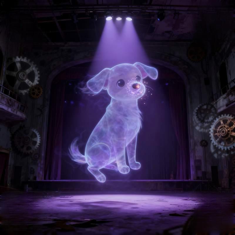 puppy-like charm, boy, rooftop, maple forest, bubble house, graffiti wall