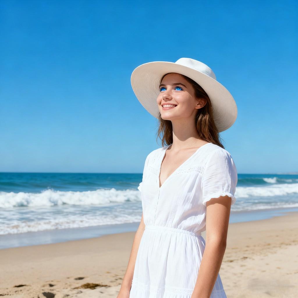 youthful vitality, pastoral poetry, embrace sea, connect with nature, artistic inspiration