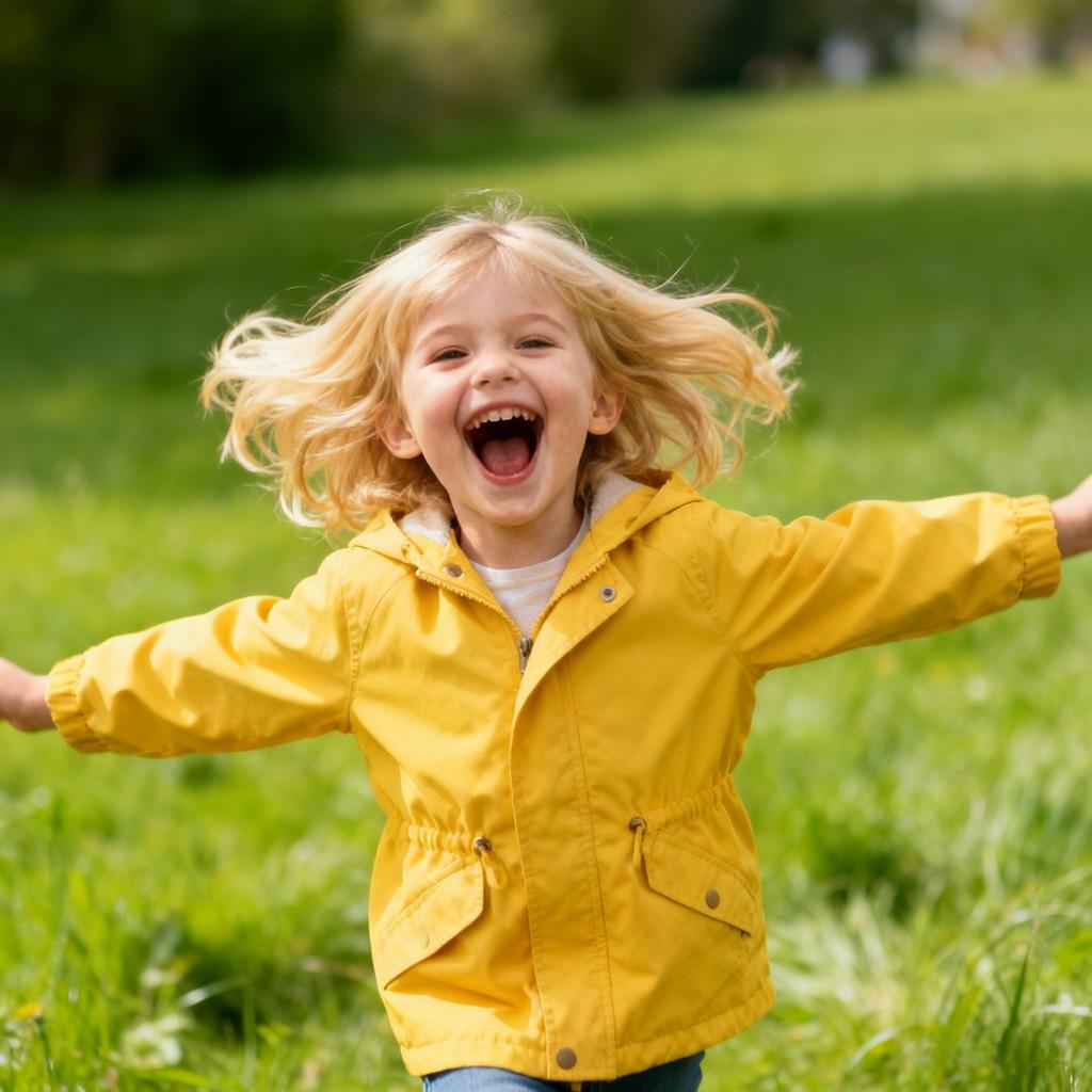 childlike innocence, joy, dreamy, soothing, lively