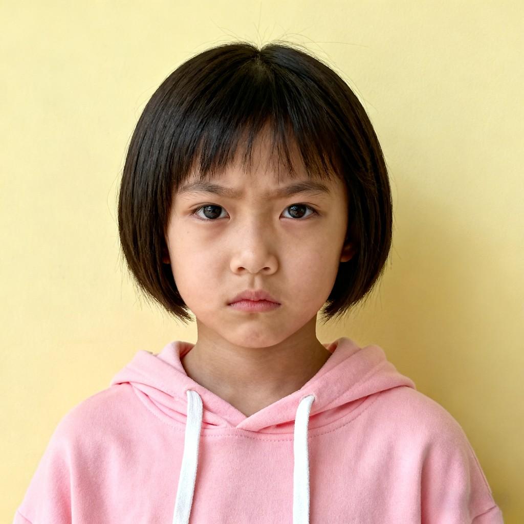 cute, little girl, diverse, style, life