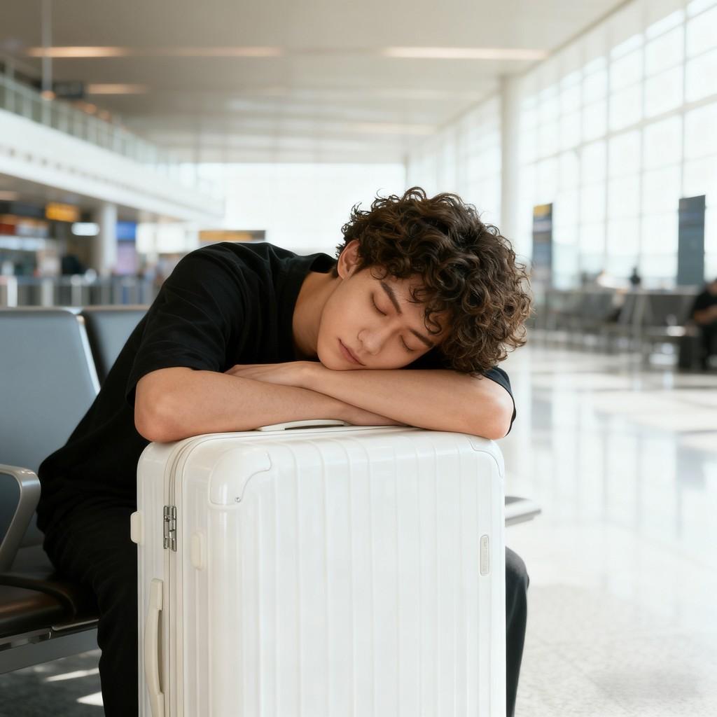 laid-back, silhouette, street, selfie, waiting at airport, dining