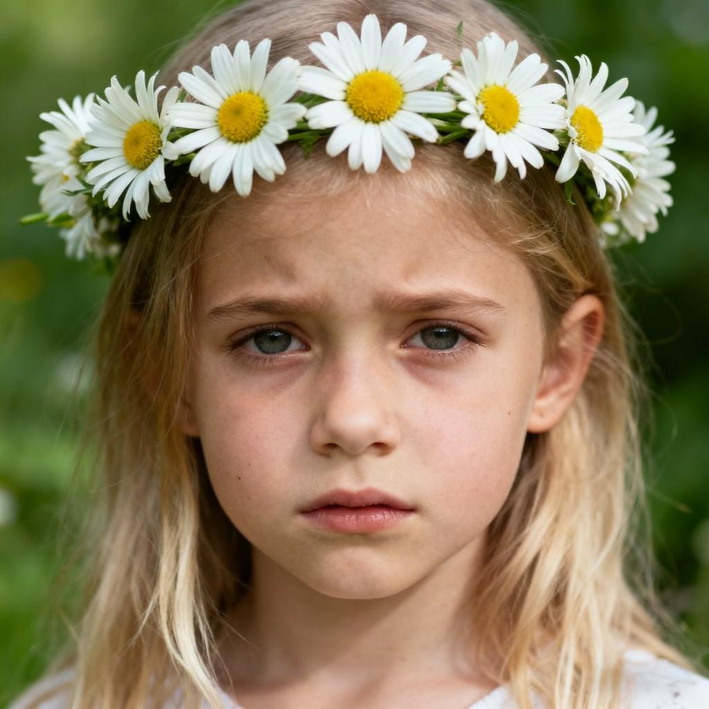 dreamy, soft focus, ethereal, child, portrait