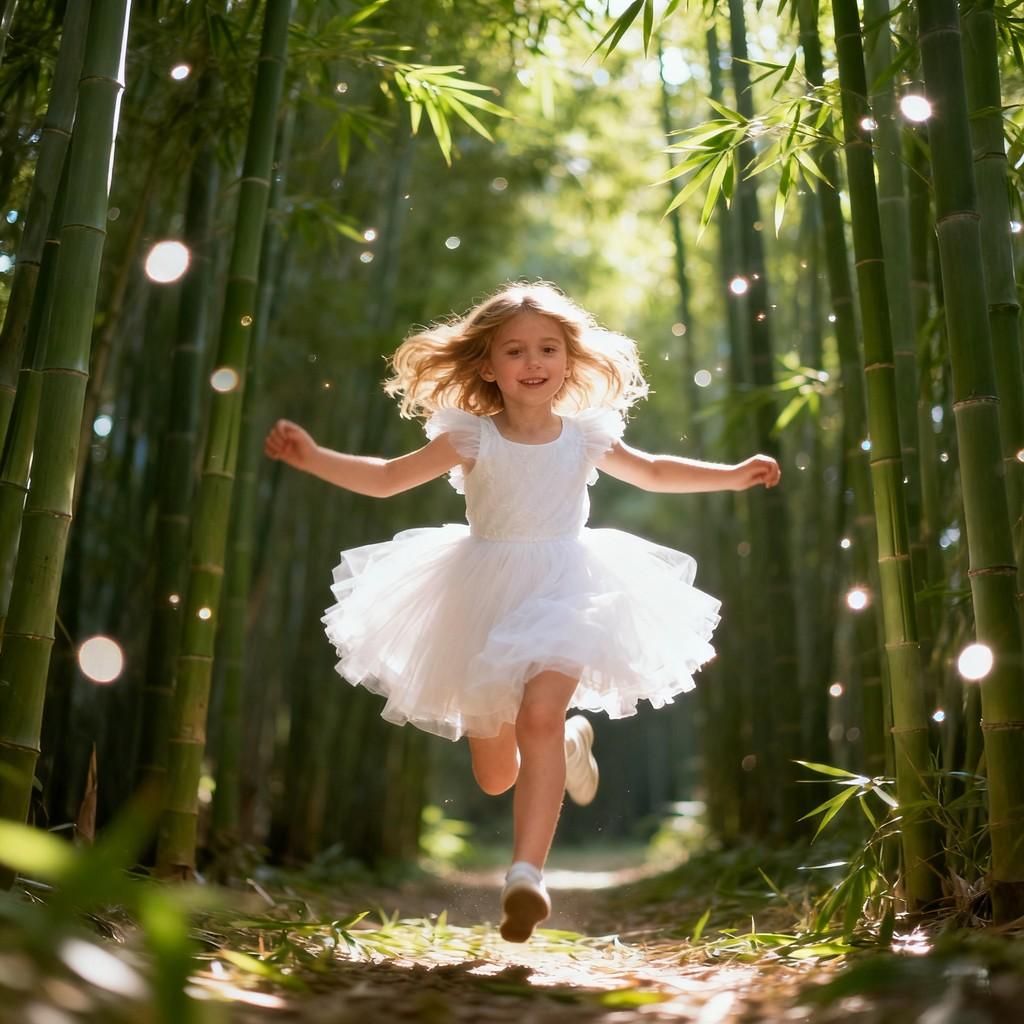 dreamlike, childlike innocence, nature, young girl, poetic essence