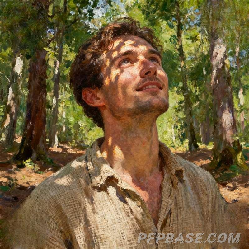 Image 3: male, real person, avatar, natural, emotion, light and shadow