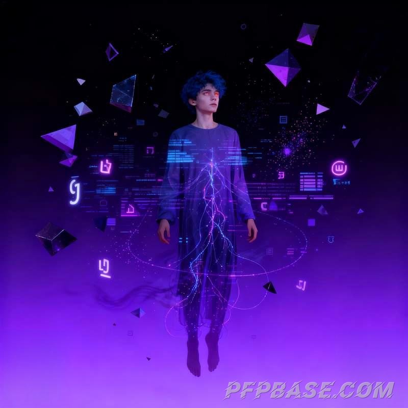 Image 8: anime male head, silver-haired youth, observatory, city rooftop, glacier crevasse, dream realm