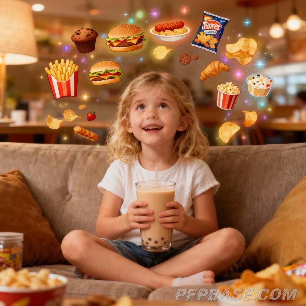 Image 6: cute toddler, snacks, smile, happiness, warmth