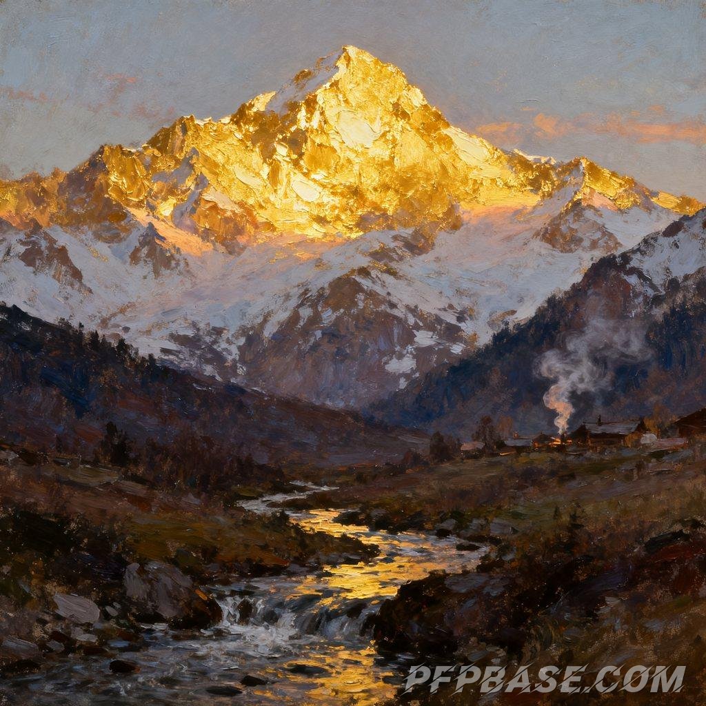 Image 6: snowy mountain, canyon, fantasy, nature, dreamland