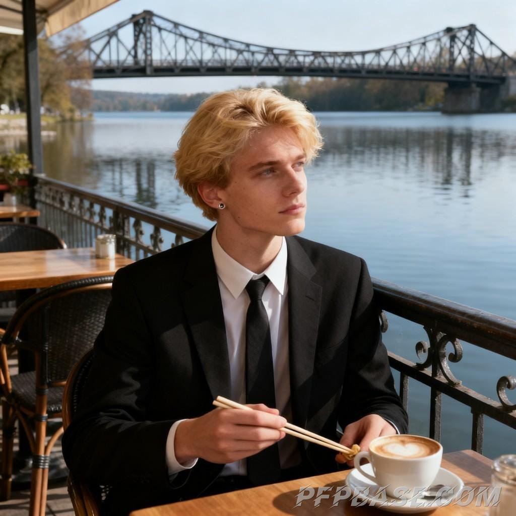 Image 4: lake reflection, winter night fireplace, nighttime street, stylish student, cozy kitchen, street sel