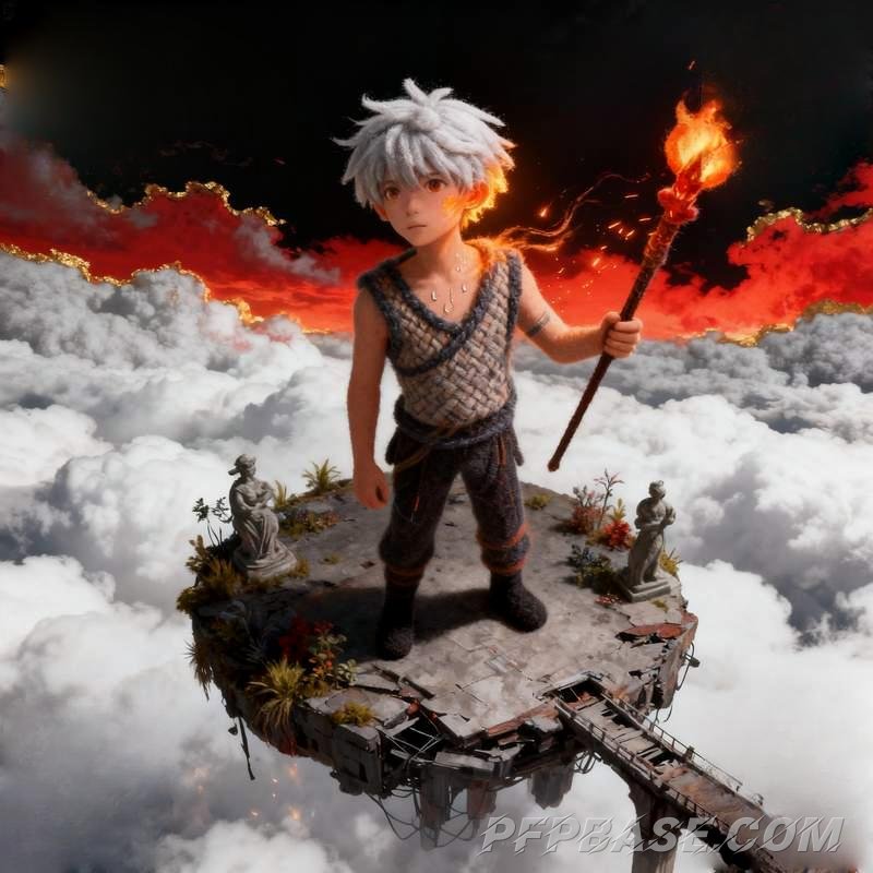 Image 7: man, play of light and shadow, city night sky, desert meditation, geometric fragments, forest in mis