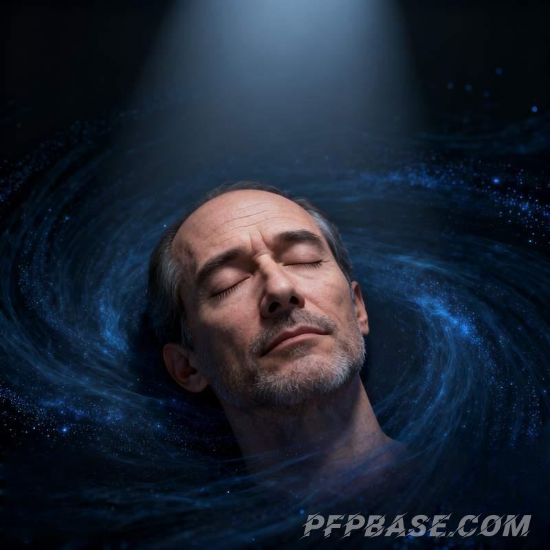 Image 7: mature man, cliff at dusk, Nordic pine forest, urban subway, red rock canyon, lakeside bench