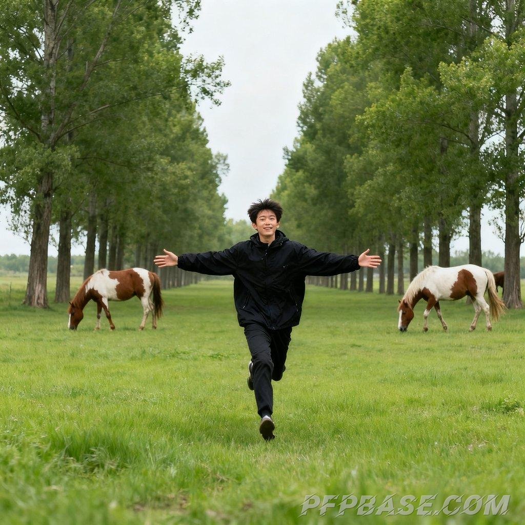 Image 3: blond man on pile of books, white youth holding teddy bear, melancholic man in front of TV, sunny hu