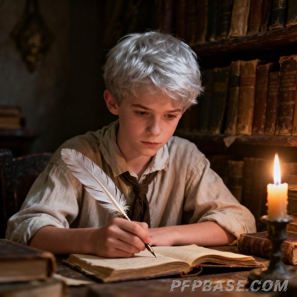 Image 2: melancholy, wicked charm, delicate frailty, sorrow, enigma