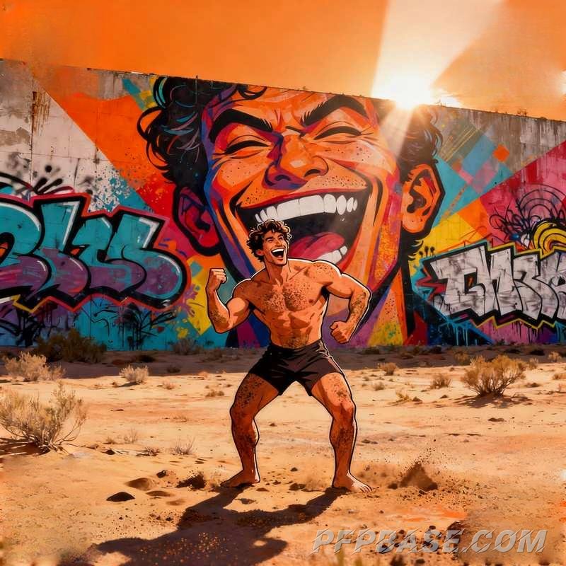 Image 5: graffiti wall, rainstorm street dance, tundra campfire, wild bull, volcanic painting, subway handsta