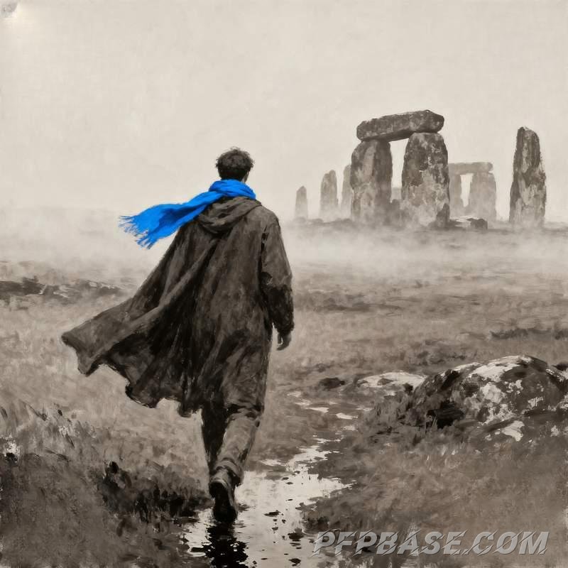 Image 8: male, avatar, good looks, play of light and shadow, nature, cityscape