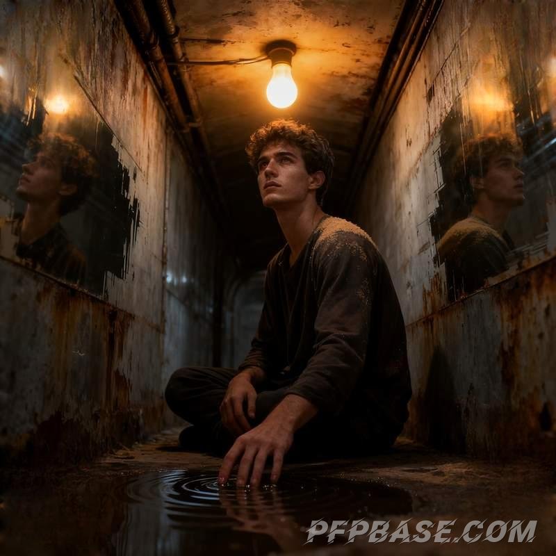 Image 4: boy, profile picture, play of light and shadow, emotion, nature, cityscape