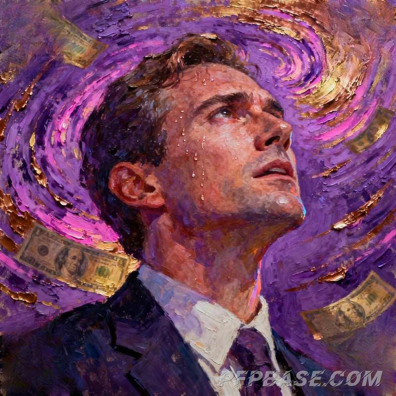 Image 3: wealthy man, luck guide, prosperity energy, gold coin magnet, lucky imagery, heart chakra power