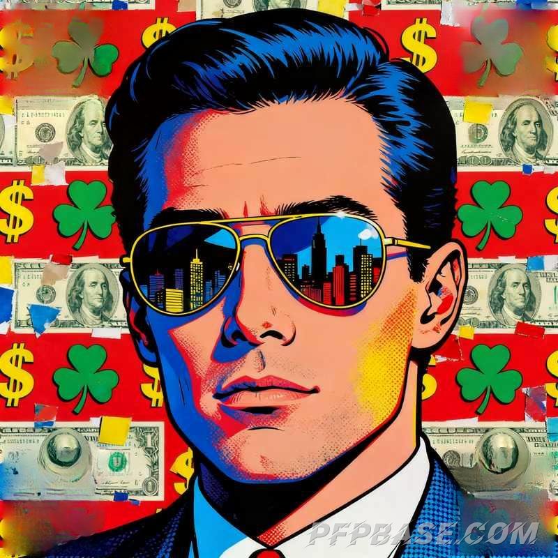 Image 5: wealthy man, luck guide, prosperity energy, gold coin magnet, lucky imagery, heart chakra power