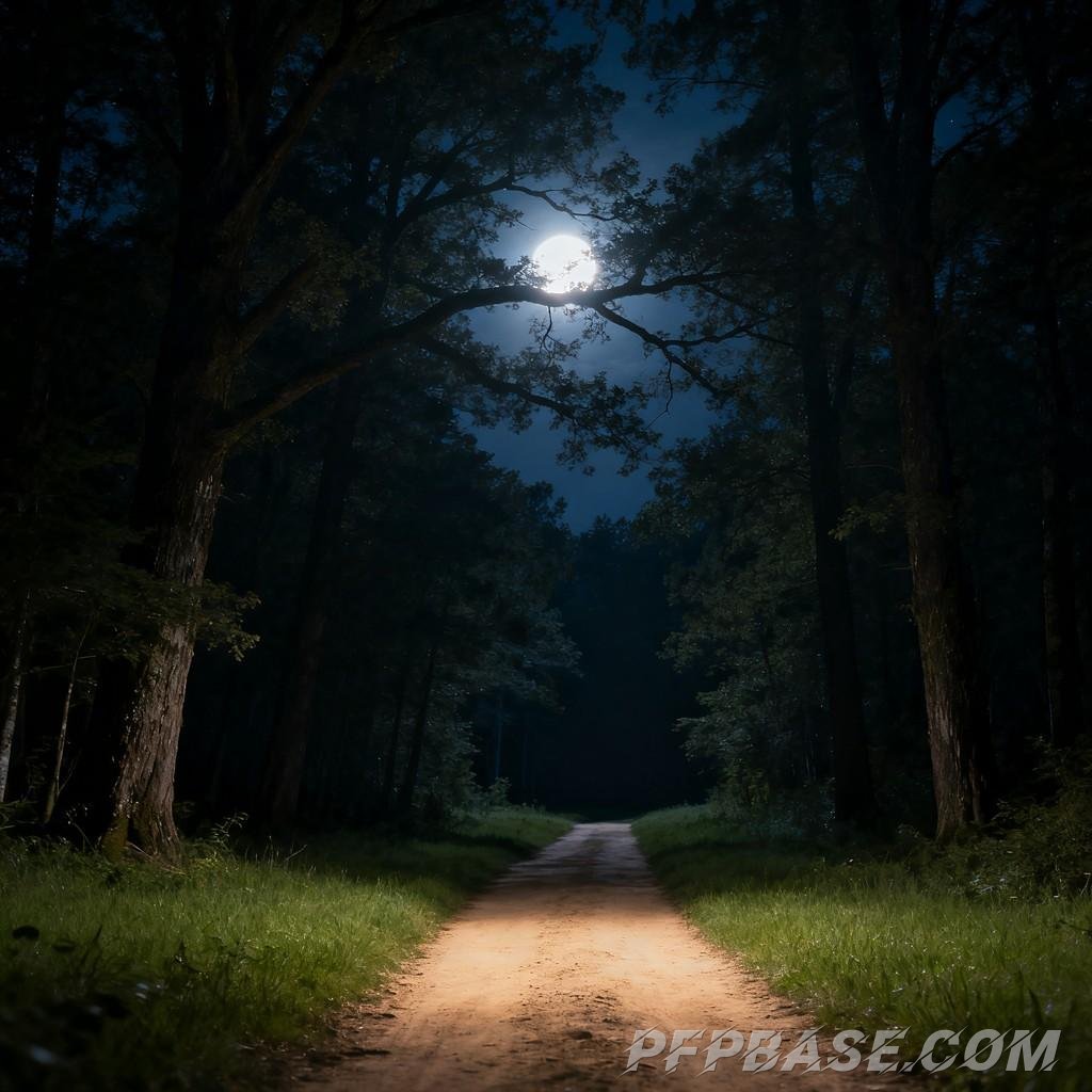 Image 8: winding path, dappled sunlight, secluded woodland trail, tranquil countryside, changing seasons