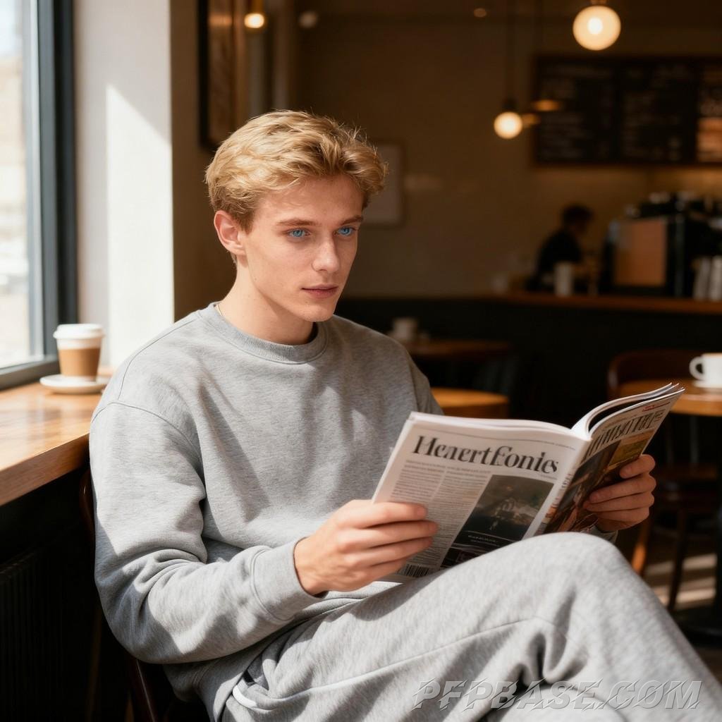 Image 8: cityscape, young adult, everyday life, poetic essence, emotional depth