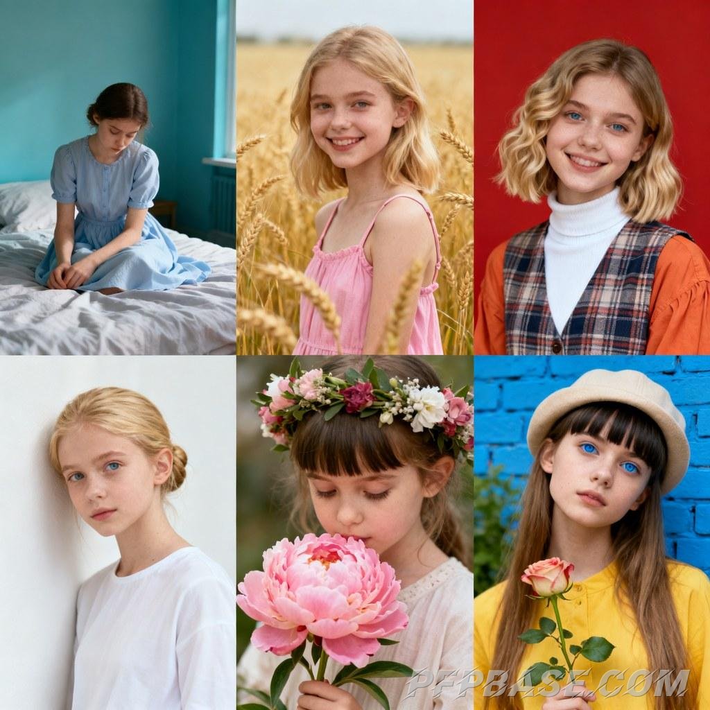 Image 5: melancholy, pastoral, photo studio, Japanese style, minimalist, romantic