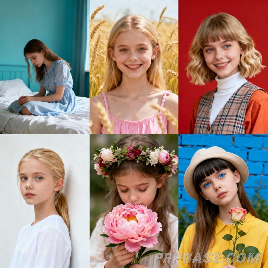 Image 8: melancholy, pastoral, photo studio, Japanese style, minimalist, romantic