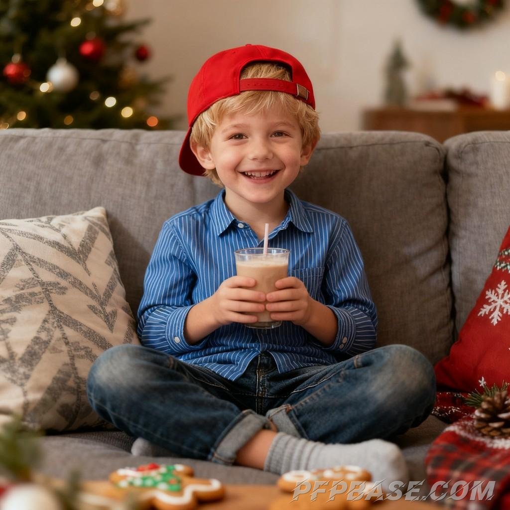 Image 1: blonde boy, life moments, silly faces, warm ambiance, joyful times