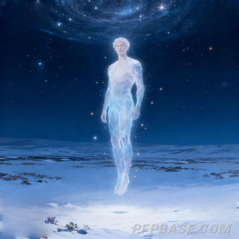 Image 1: volcanic man, radiant spirit, urban wanderer, geometric isle, cave explorer, island guardian