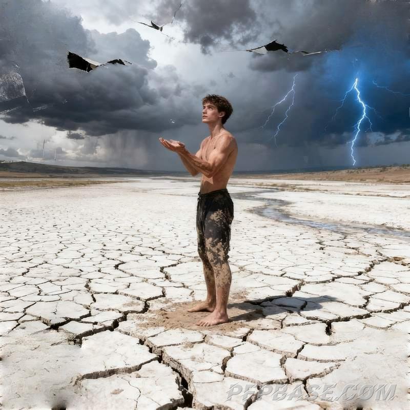 Image 2: volcanic man, radiant spirit, urban wanderer, geometric isle, cave explorer, island guardian