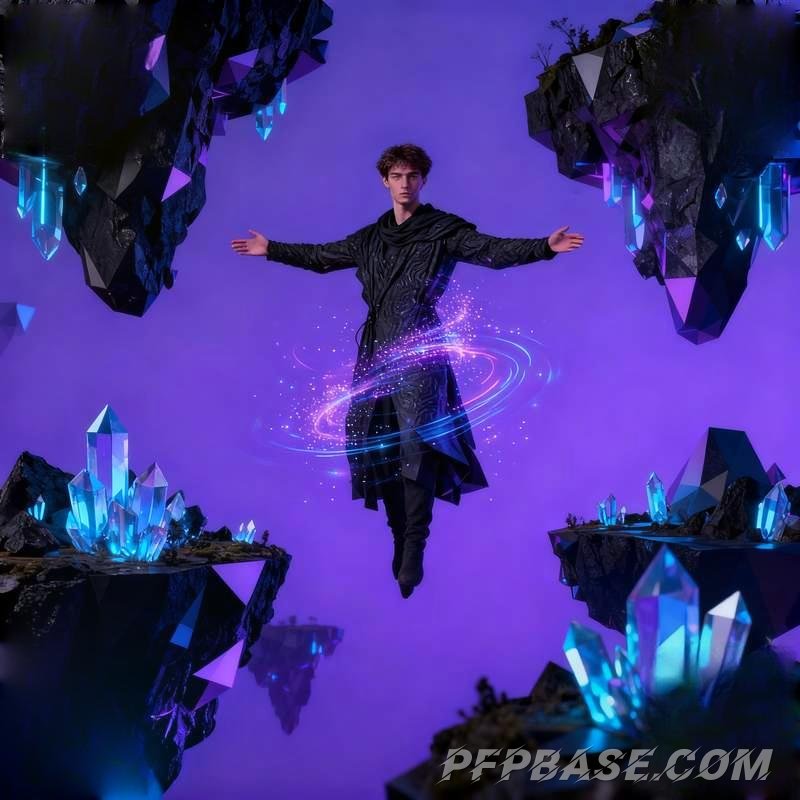 Image 5: volcanic man, radiant spirit, urban wanderer, geometric isle, cave explorer, island guardian