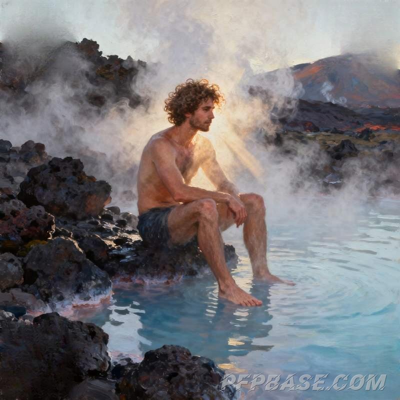 Image 3: male, portrait, texture, charisma, high definition