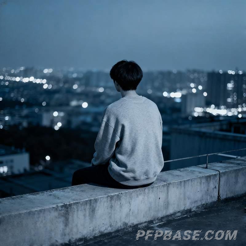 Image 8: male avatar, cliff at dusk, urban rooftop, forest light and shadow, geometric dream, starry meadow