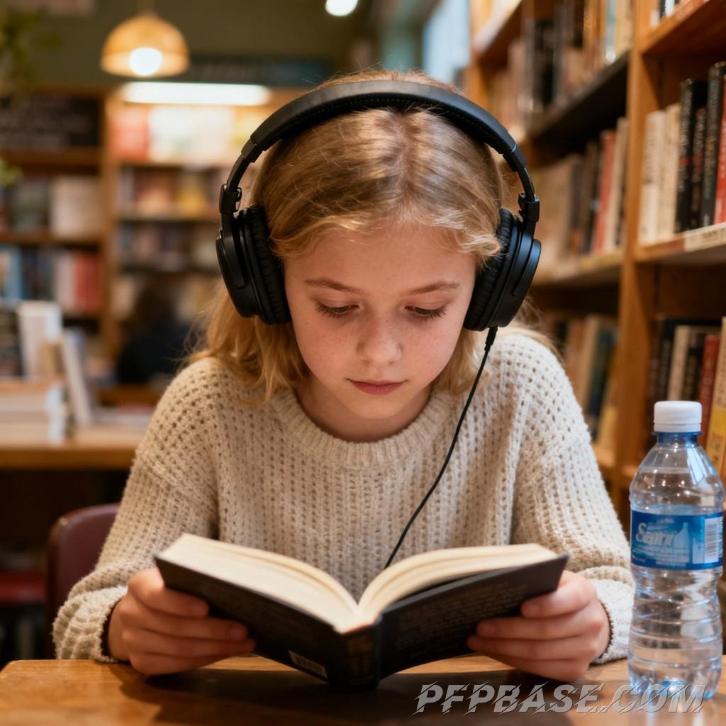 Image 3: modern, young girl, artistic, everyday, heartwarming