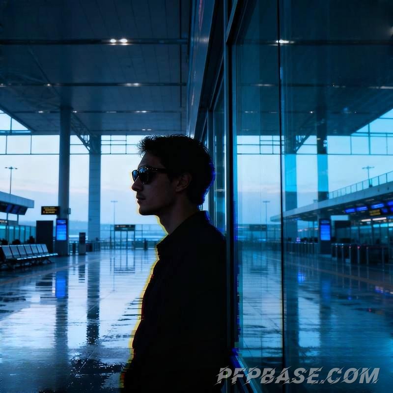 Image 2: male head, city night scene, coastal rocks, glass reflection, desert highway