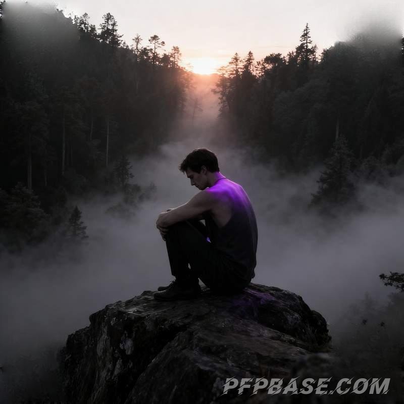 Image 1: dreamy man, cliff edge, church, mountain peak, rooftop, desert sands