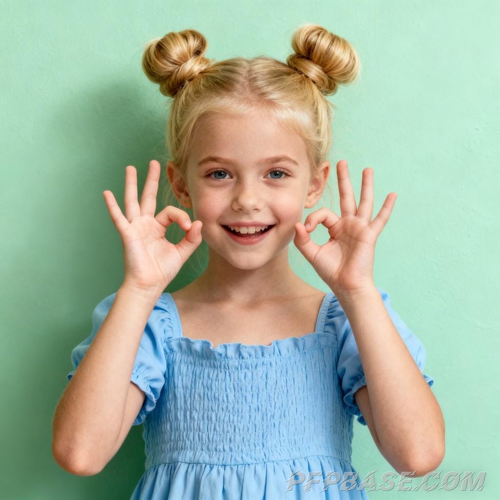 Image 4: adorable little girl, candid moment, creative avatar, global aesthetic, warm and playful