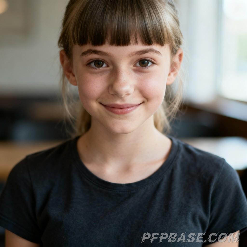 Image 4: sweet, gentle, international flair, young girl, portrait