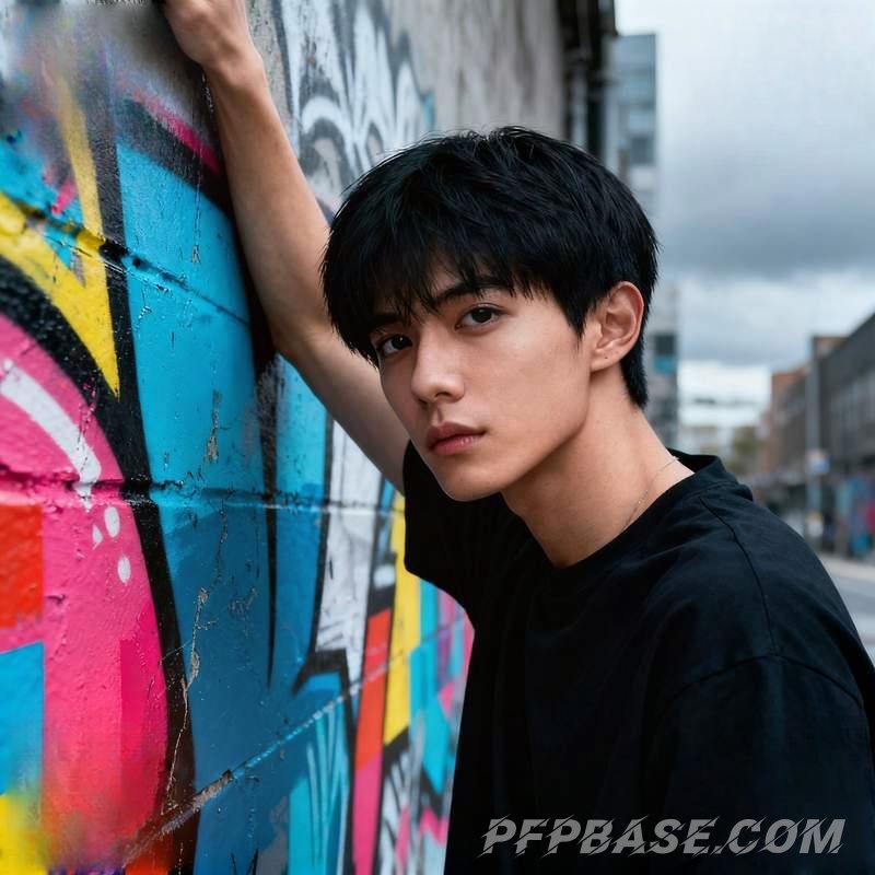 Image 5: youth, grassland, graffiti wall, lakeside, oak hollow, starry sky