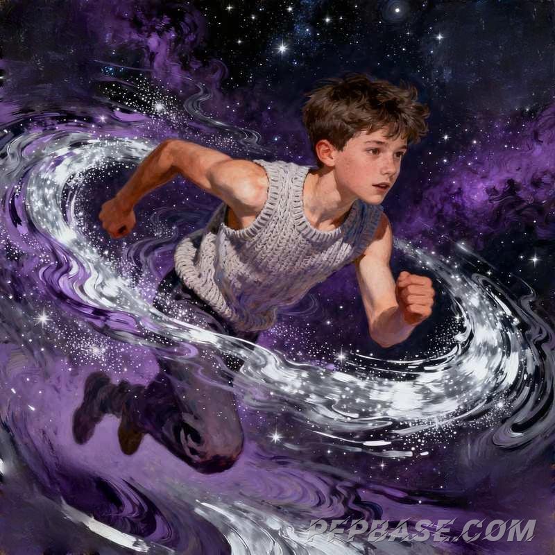 Image 7: youth, grassland, graffiti wall, lakeside, oak hollow, starry sky