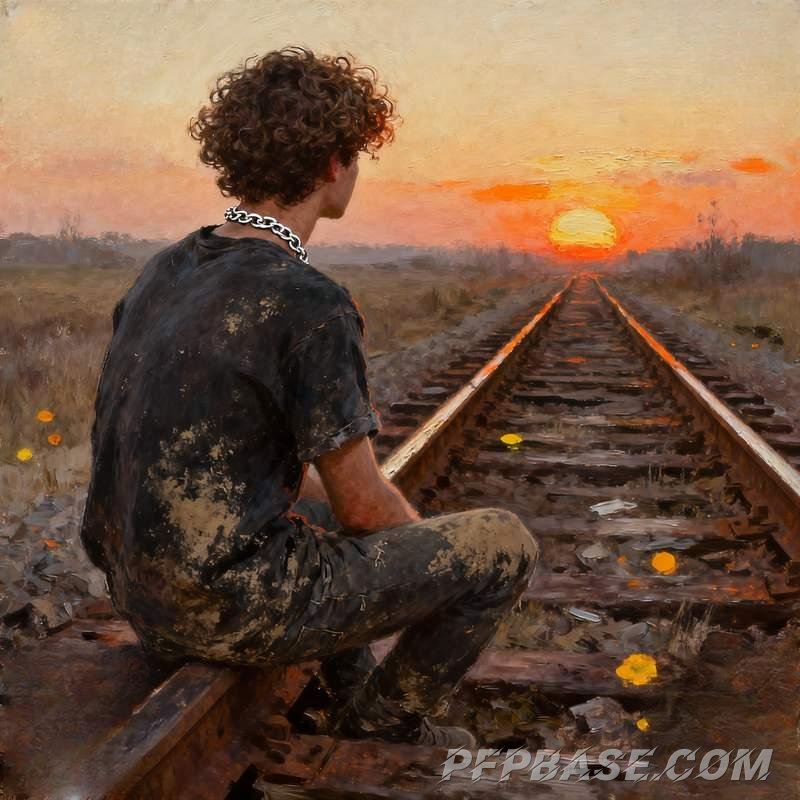 Image 5: cool guy, desert, graffiti wall, forest stream, rooftop thunderstorm, glacier cave