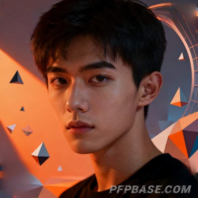 Image 1: trendy guy, city night view, geometric dream, Scandinavian living room, coastal cliff, graffiti alle