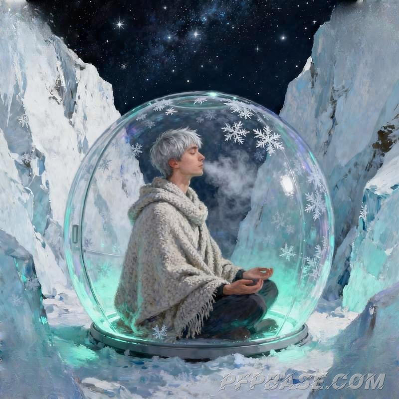 Image 4: male lead face, real person avatar, cliff and sea of clouds, dark forest, observatory, volcanic plai