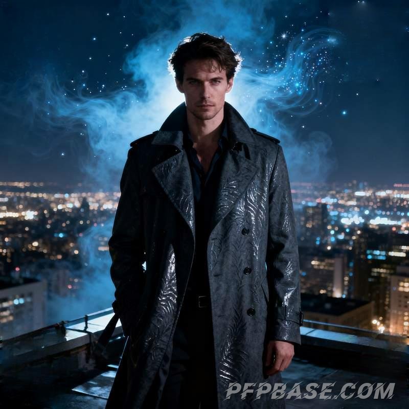 Image 2: male, personality, play of light and shadow, nature, urban, futuristic feel